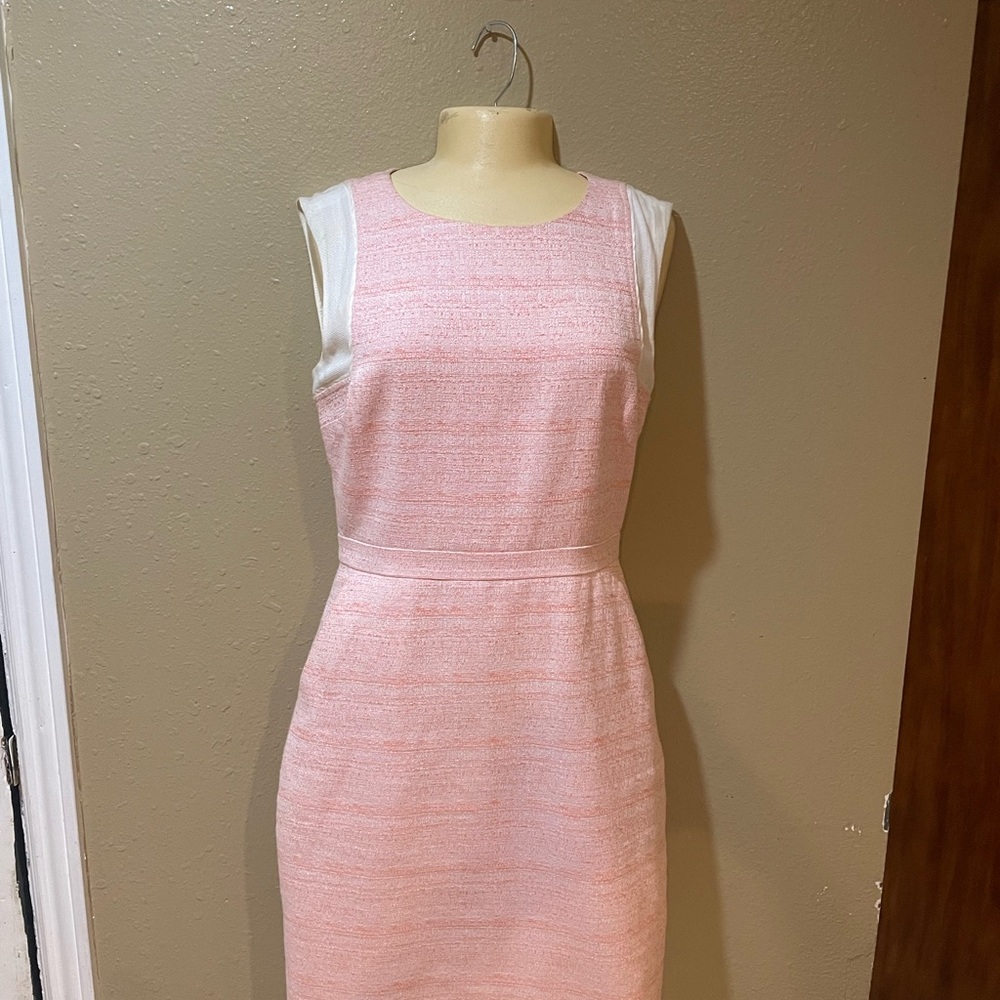 J. Crew Pink Halter Sheath Mini Dress in perfect condition
